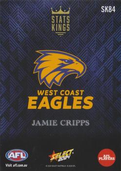 2024 Select AFL Footy Stars - Stats Kings #SK84 Jamie Cripps Back